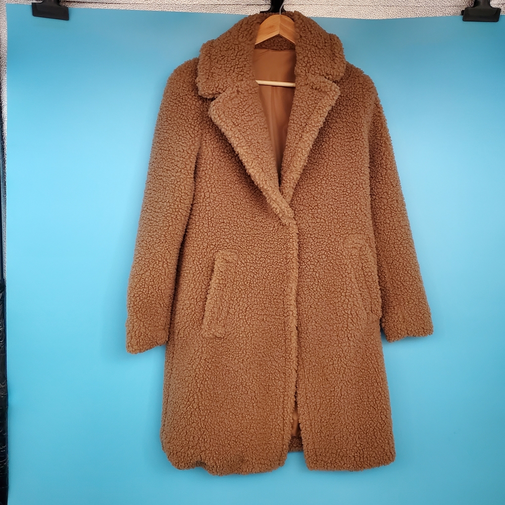 Iz Byer Coat Size XS Teddy Lined Long